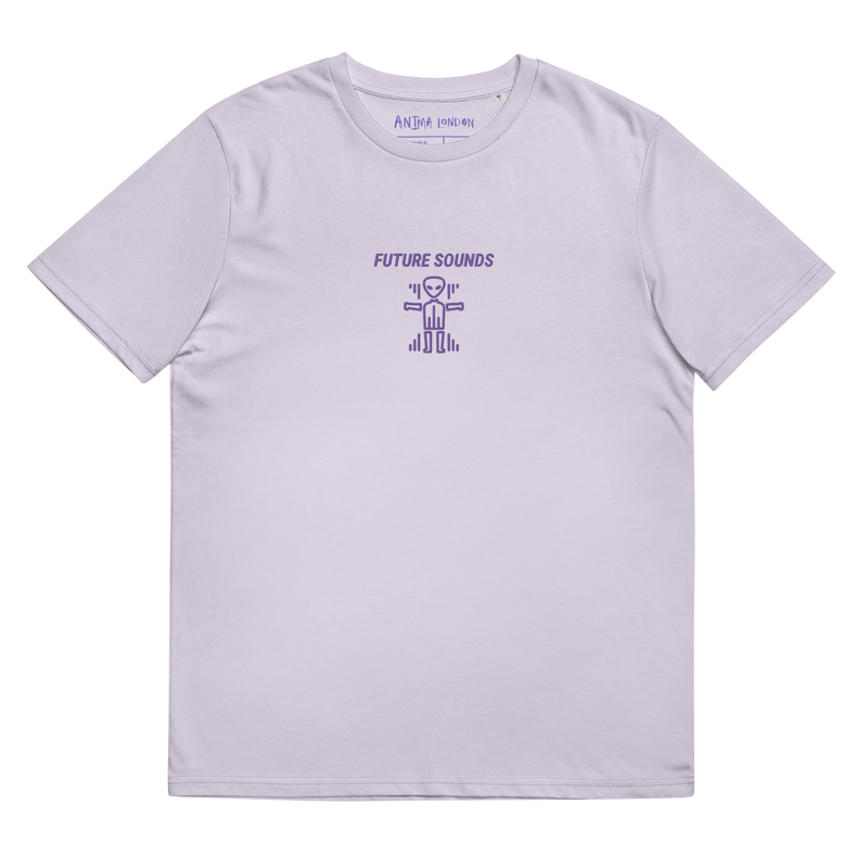 Future sounds embroidered t-shirt